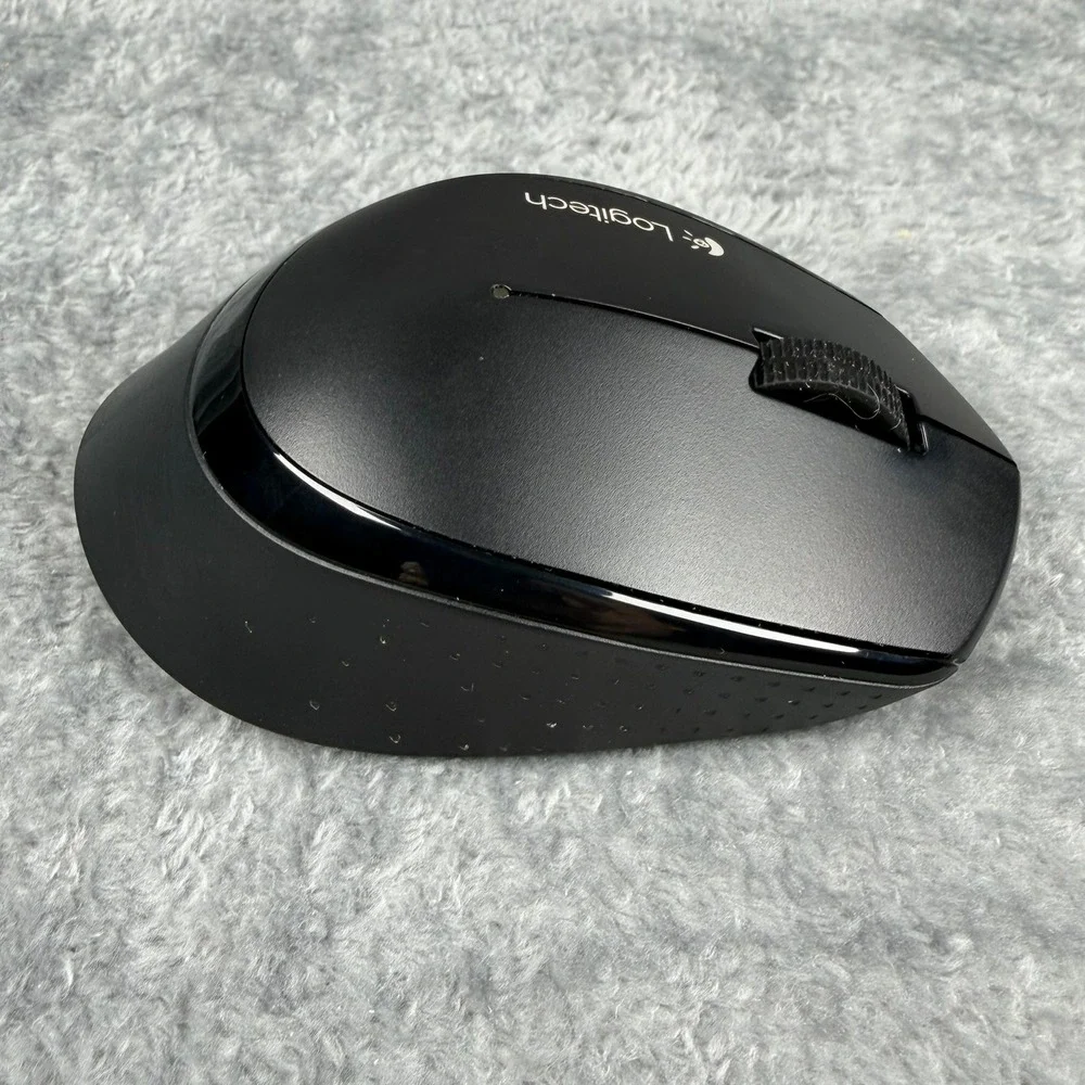 Logitech MK345 Wireless Keyboard Mouse Combo Black 920-006481 K345 M345 w/Dongle